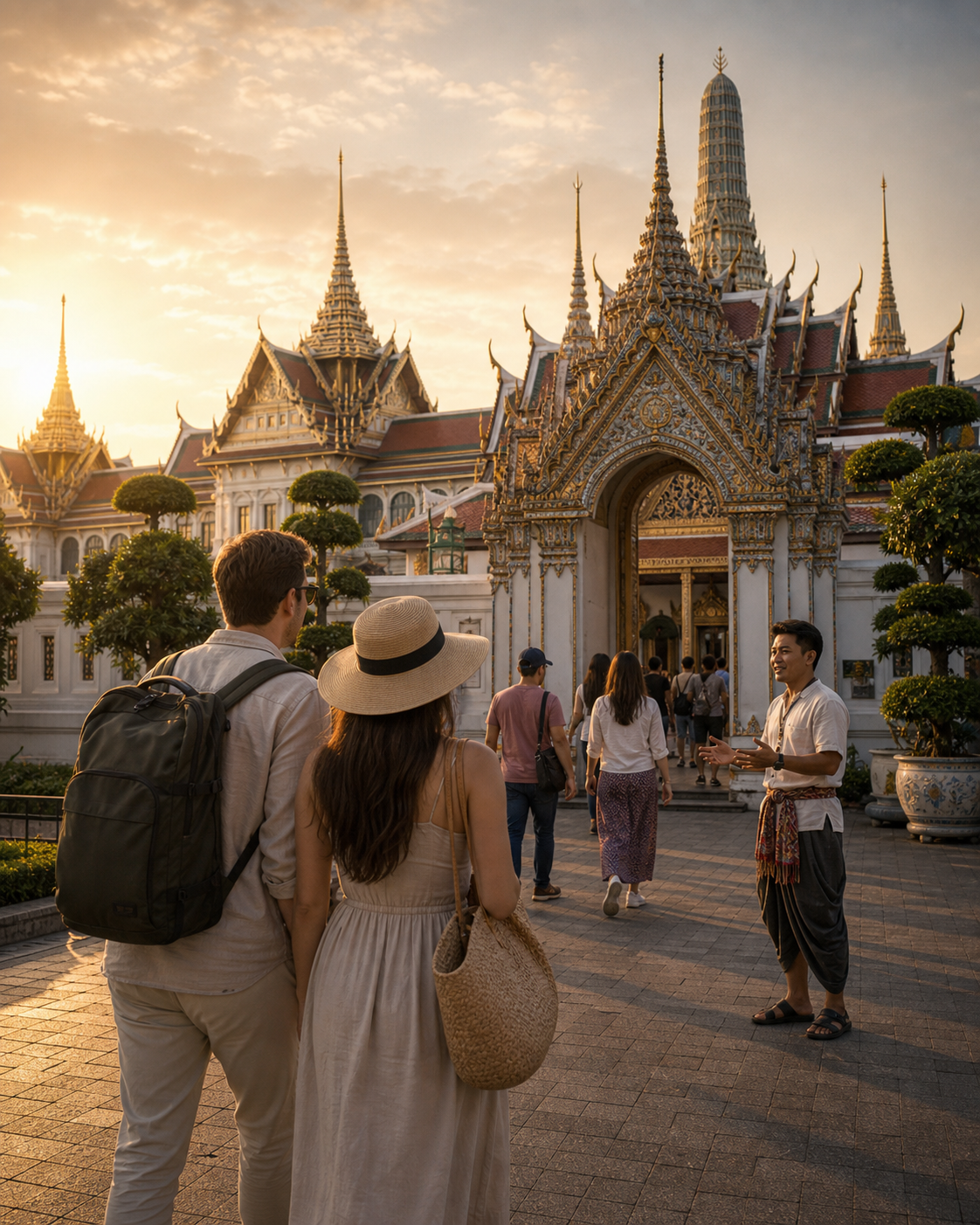 The Grand Palace is closed scam in Thailand